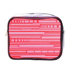 Index Red Pink Mini Toiletries Bags by Amaryn4rt