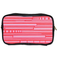 Index Red Pink Toiletries Bags 2-side by Amaryn4rt