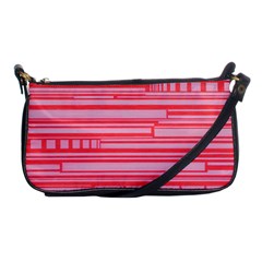 Index Red Pink Shoulder Clutch Bags by Amaryn4rt