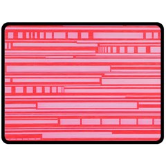 Index Red Pink Fleece Blanket (large)  by Amaryn4rt
