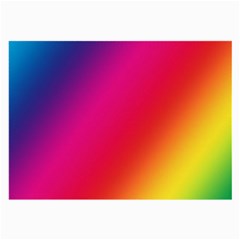 Rainbow Colors Large Glasses Cloth (2-side) by Amaryn4rt