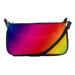 Rainbow Colors Shoulder Clutch Bags by Amaryn4rt