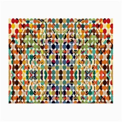 Retro Pattern Abstract Small Glasses Cloth (2-side) by Amaryn4rt