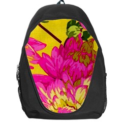 Beautiful Pink Flowers Backpack Bag by Brittlevirginclothing