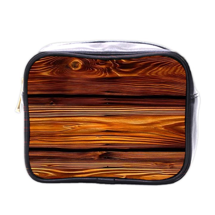 Old wood Mini Toiletries Bags