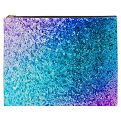 Rainbow Sparkles Cosmetic Bag (xxxl)  by Brittlevirginclothing