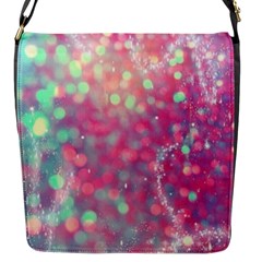 Fantasy Sparkle Flap Messenger Bag (s) by Brittlevirginclothing