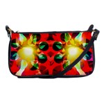 Abstract Digital Design Shoulder Clutch Bags Front