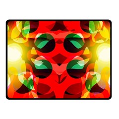 Abstract Digital Design Fleece Blanket (small)