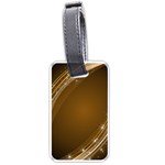 Abstract Background Luggage Tags (One Side)  Front