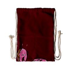 Funny Donuts Drawstring Bag (small) by Brittlevirginclothing