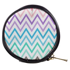 Colorful Wavy Lines Mini Makeup Bags by Brittlevirginclothing