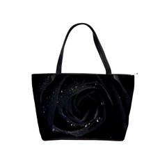 Black Rose Shoulder Handbags by Brittlevirginclothing