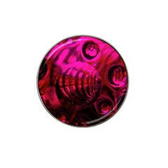 Abstract Bubble Background Hat Clip Ball Marker by Amaryn4rt