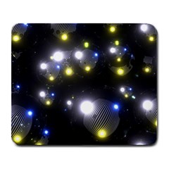 Abstract Dark Spheres Psy Trance Large Mousepads by Amaryn4rt