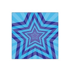 Abstract Starburst Blue Star Satin Bandana Scarf by Amaryn4rt