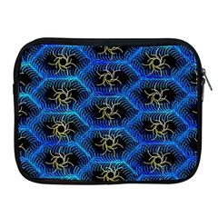 Blue Bee Hive Apple Ipad 2/3/4 Zipper Cases by Amaryn4rt