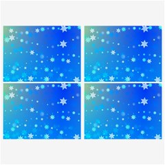 Blue Hot Pattern Blue Star Background Belt Buckles by Amaryn4rt