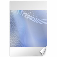 Blue Star Background Canvas 24  X 36 