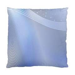 Blue Star Background Standard Cushion Case (one Side) by Amaryn4rt