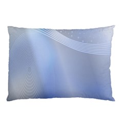 Blue Star Background Pillow Case (two Sides) by Amaryn4rt