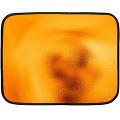 Blurred Glass Effect Double Sided Fleece Blanket (Mini) 