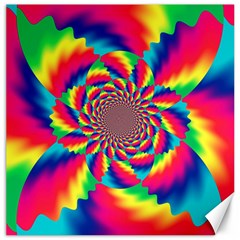 Colorful Psychedelic Art Background Canvas 20  X 20   by Amaryn4rt