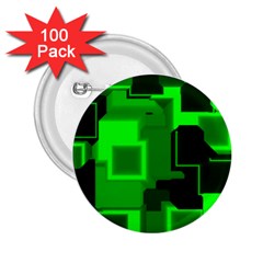 Cyber Glow 2 25  Buttons (100 Pack)  by Amaryn4rt