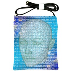 Digital Pattern Shoulder Sling Bags by Amaryn4rt