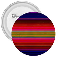 Fiesta Stripe Colorful Neon Background 3  Buttons by Amaryn4rt