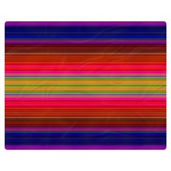 Fiesta Stripe Colorful Neon Background Double Sided Flano Blanket (medium)  by Amaryn4rt