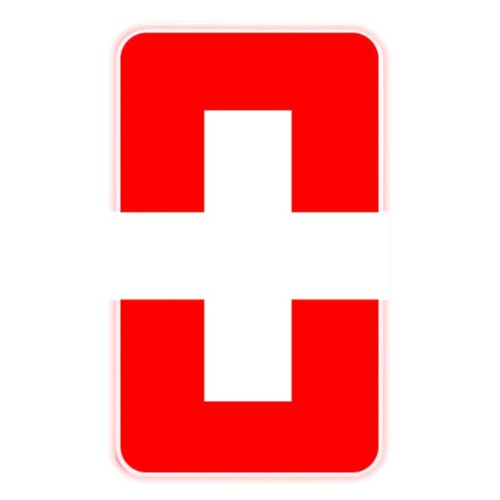 Flag Of Switzerland Memory Card Reader