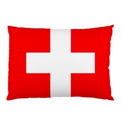 Flag Of Switzerland Pillow Case (two Sides)