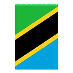 Flag Of Tanzania Shower Curtain 48  X 72  (small)  by Amaryn4rt