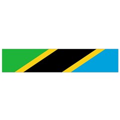 Flag Of Tanzania Flano Scarf (small) by Amaryn4rt