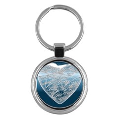 Frozen Heart Key Chains (Round) 