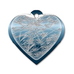 Frozen Heart Dog Tag Heart (One Side)