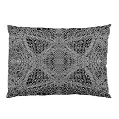 Gray Psychedelic Background Pillow Case (two Sides)