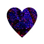 Grunge Abstract Heart Magnet Front