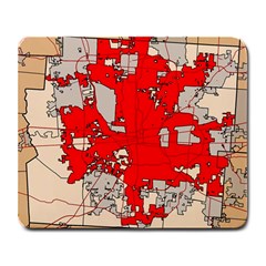 Map Of Franklin County Ohio Highlighting Columbus Large Mousepads