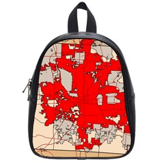 Map Of Franklin County Ohio Highlighting Columbus School Bags (Small) 