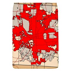 Map Of Franklin County Ohio Highlighting Columbus Flap Covers (S) 