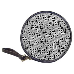 Metal Background Round Holes Classic 20-cd Wallets