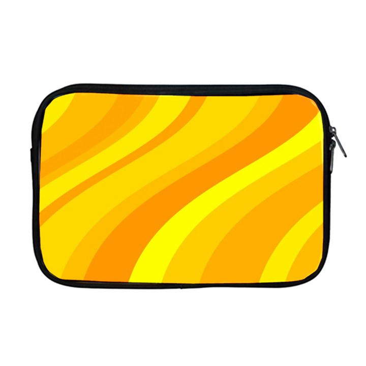 Orange Yellow Background Apple MacBook Pro 17  Zipper Case