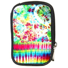 Pattern Decorated Schoolbus Tie Dye Compact Camera Cases by Amaryn4rt