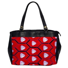 Red Bee Hive Office Handbags by Amaryn4rt