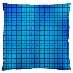 Seamless Blue Tiles Pattern Standard Flano Cushion Case (two Sides) by Amaryn4rt