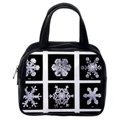 Snowflakes Exemplifies Emergence In A Physical System Classic Handbags (one Side) by Amaryn4rt