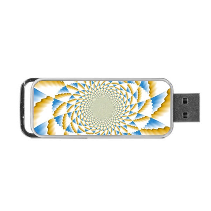 Tech Neon And Glow Backgrounds Psychedelic Art Psychedelic Art Portable USB Flash (One Side)