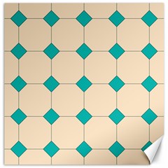 Tile Pattern Wallpaper Background Canvas 16  X 16   by Amaryn4rt